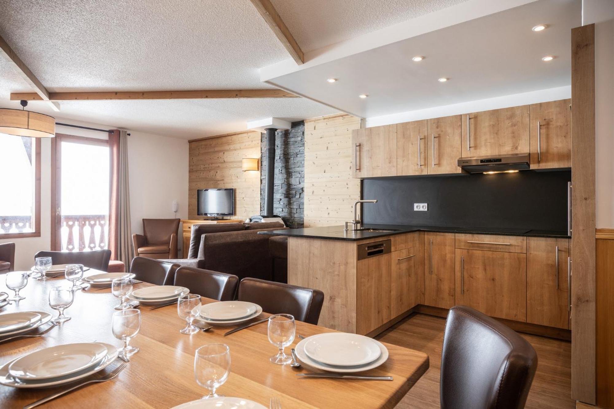Résidence Les Balcons de Val Chavière Val Thorens Exterior foto